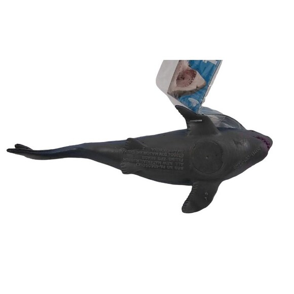 Shark Toy Major Life Like Stretchable Squishy Great White Beaded Blip Ocean Blue - Picture 7 of 13